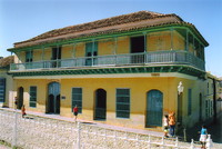 A Spanish colonial building in Trinidad