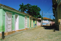 Colourful houses in Trinidad
