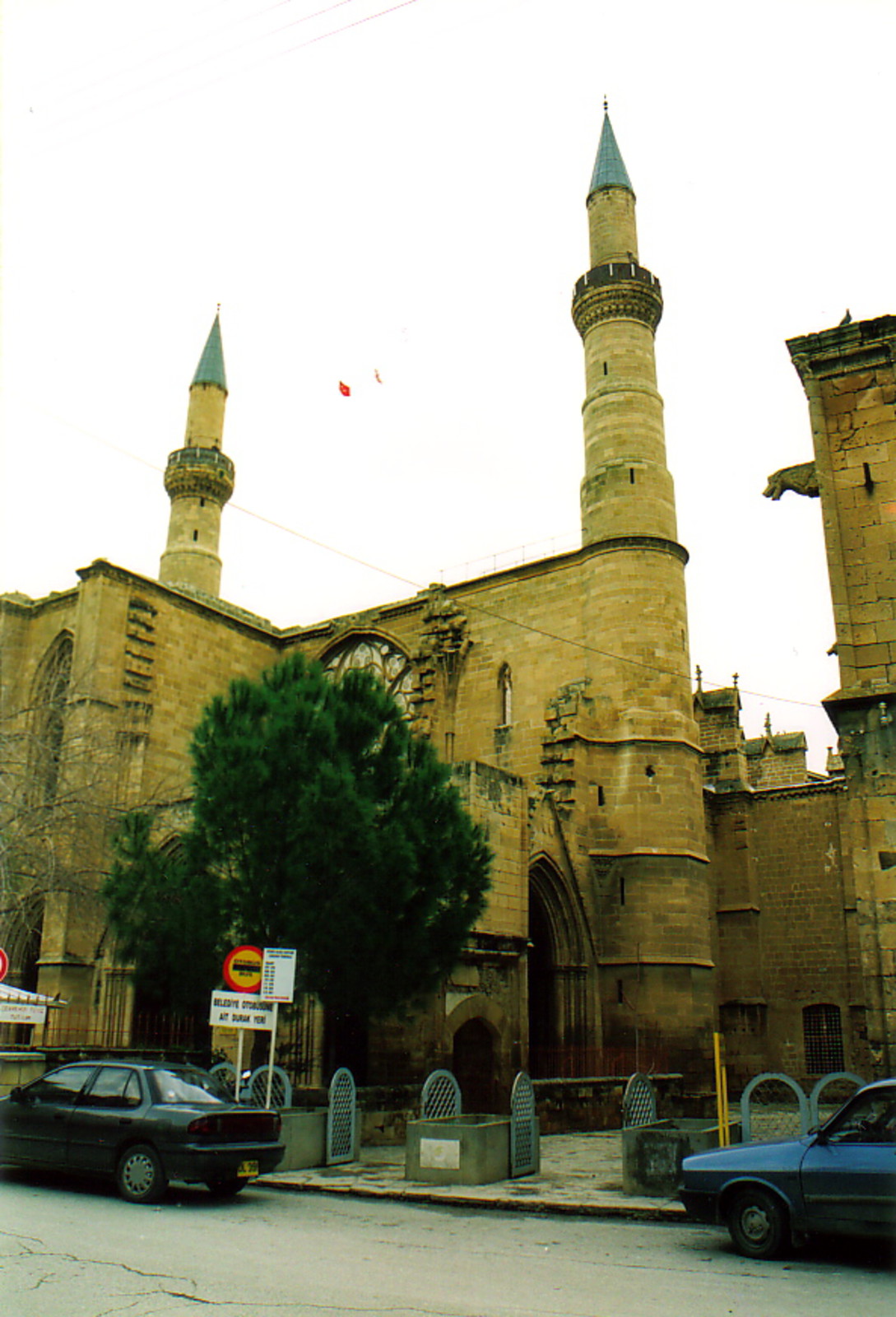 The minarets of the Djami Selimiye
