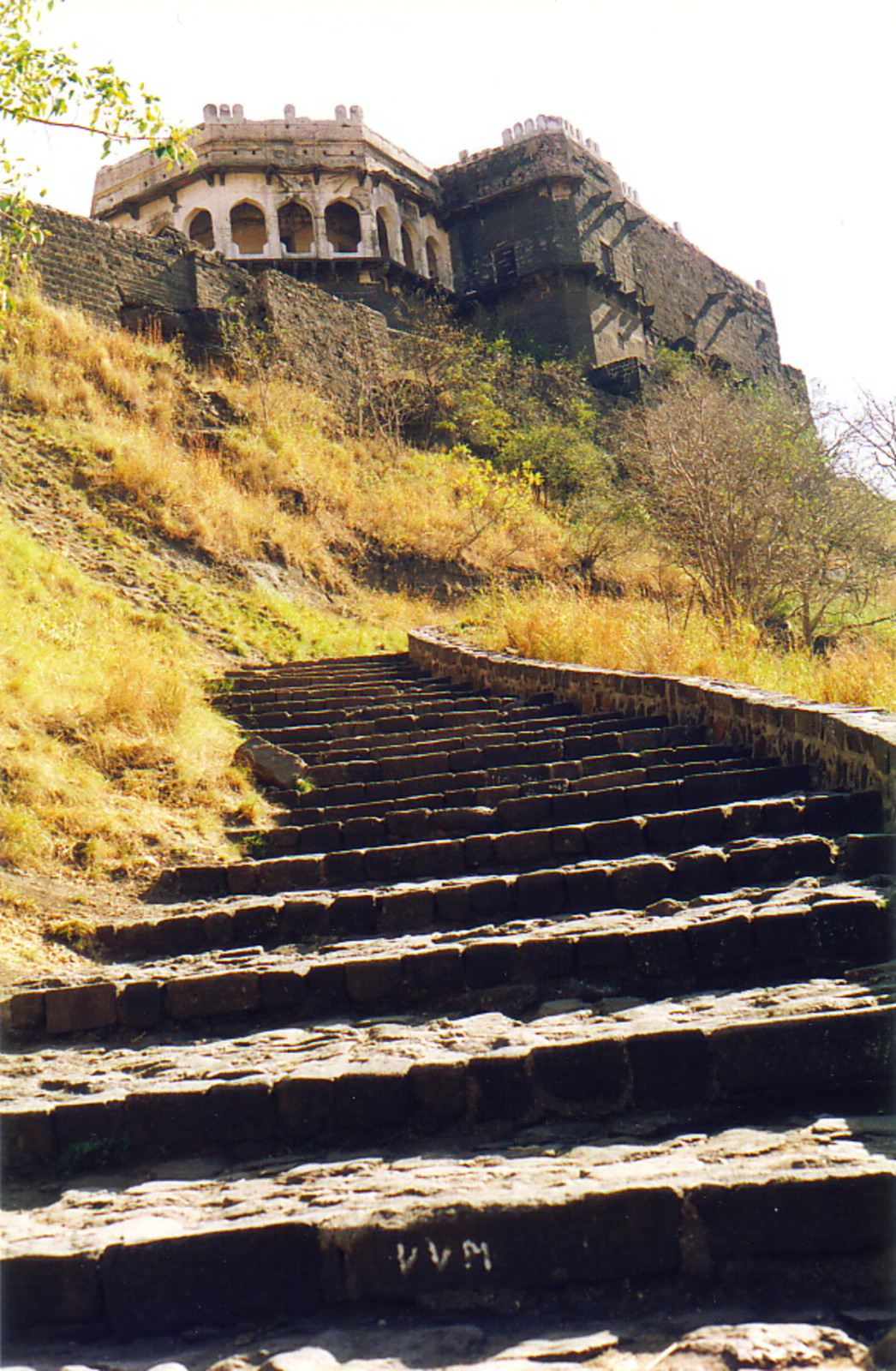 The steps to the citadel of Daultabad
