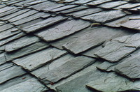 A slate roof in Bhagsu