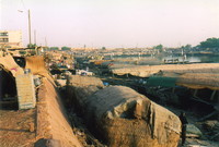 The harbour at Mopti