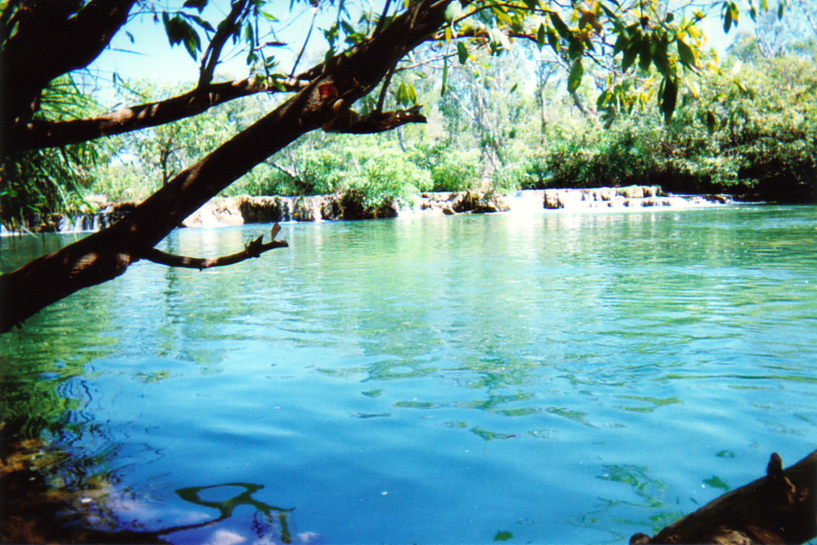 Mataranka Falls, Elsey