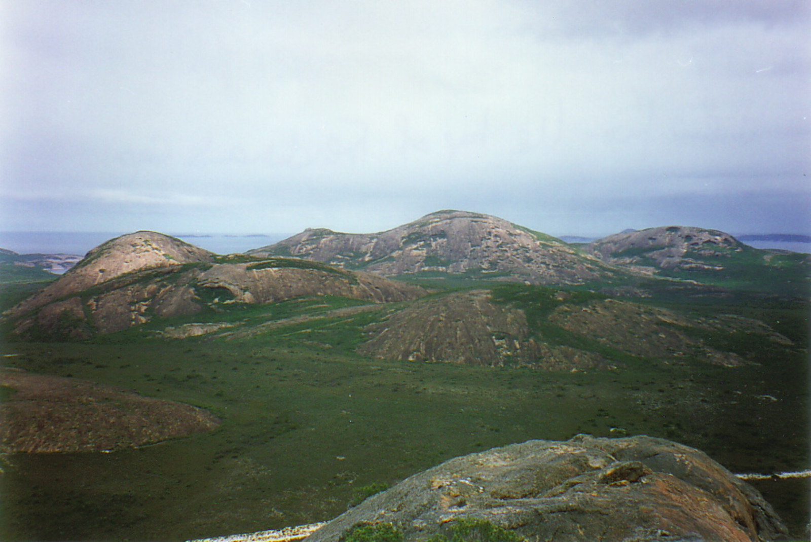 Cape Le Grand National Park from the top of Frenchman's Cap, Esperance