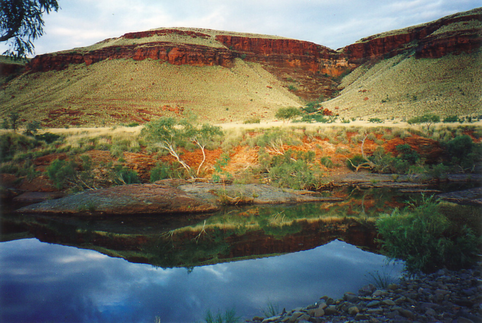 The Chichester Ranges reflected in the George River