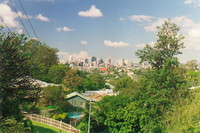 The Brisbane skyline