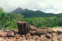 Mt Diamantina from Sunken Reef Bay