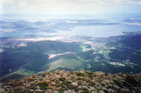 Hobart from Mt Wellington