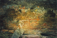 Rock art at Nourlangie Rock