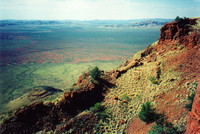 Karijini National Park as seen from the top of Mt Bruce