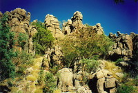 Rock formations in Mirima National Park