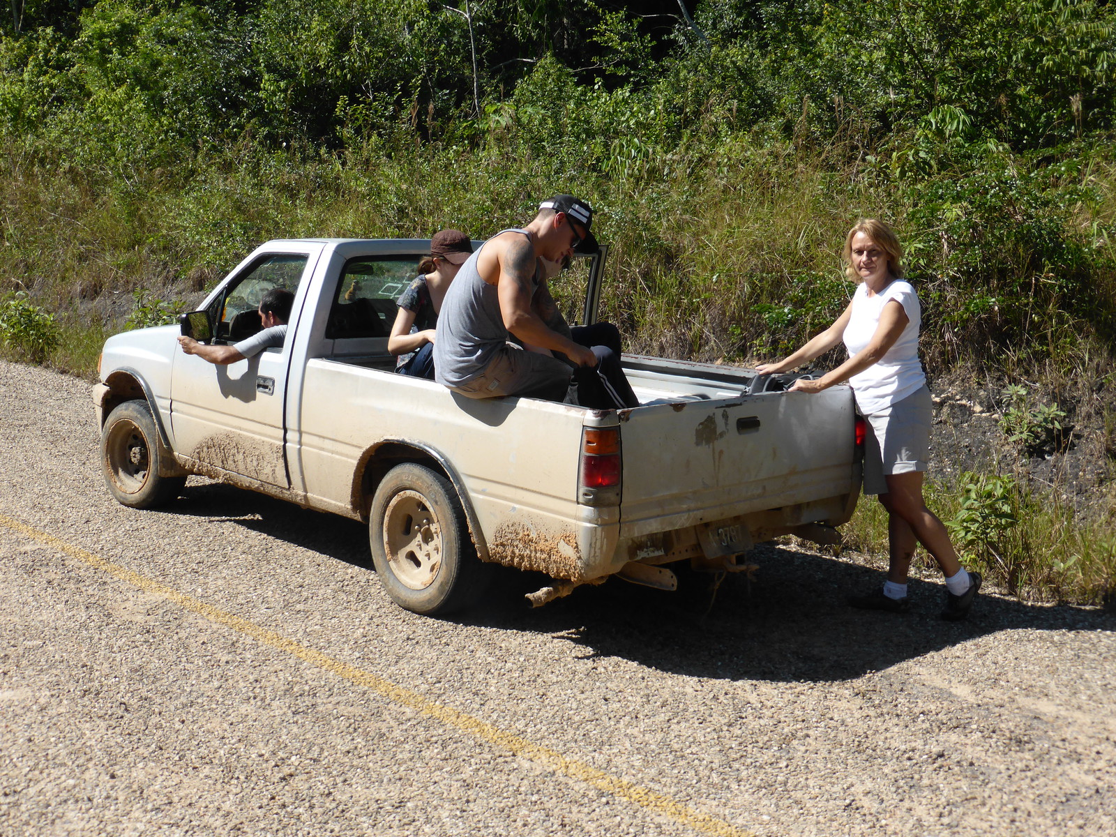 Pickup truck to the rescue