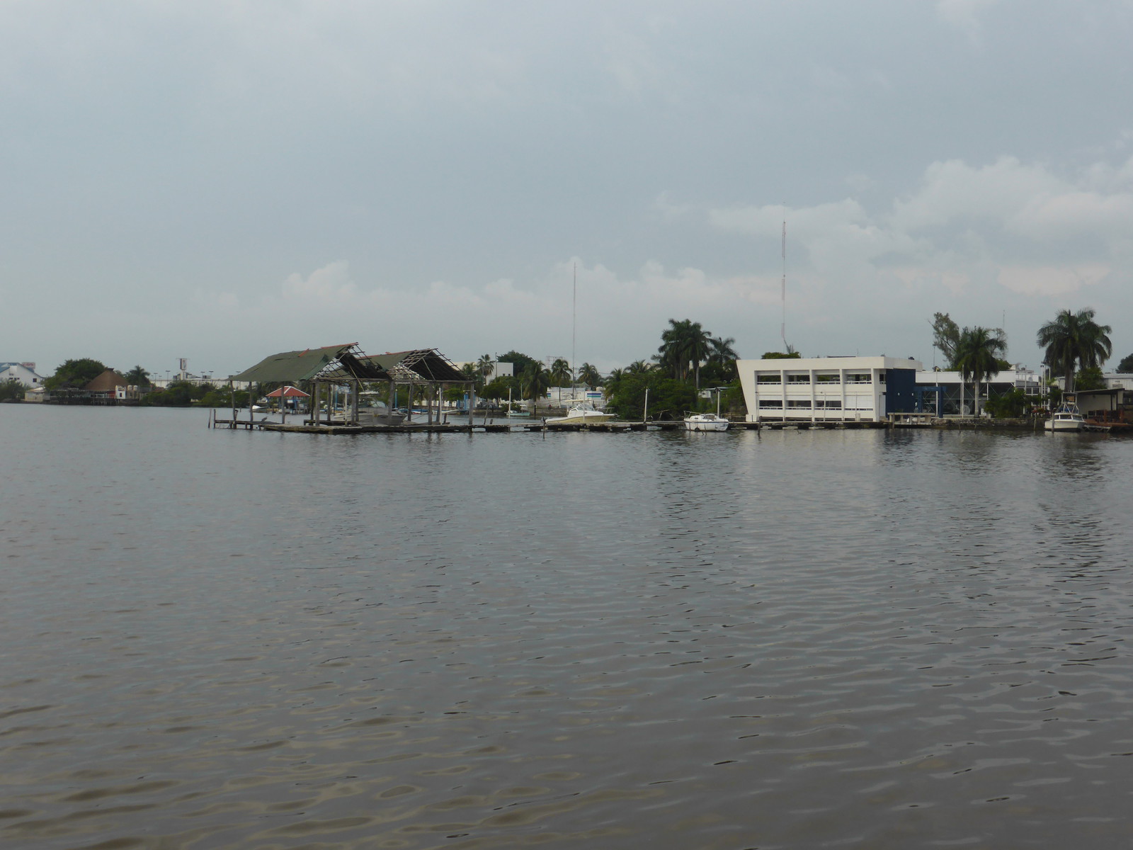 The port in Chetumal