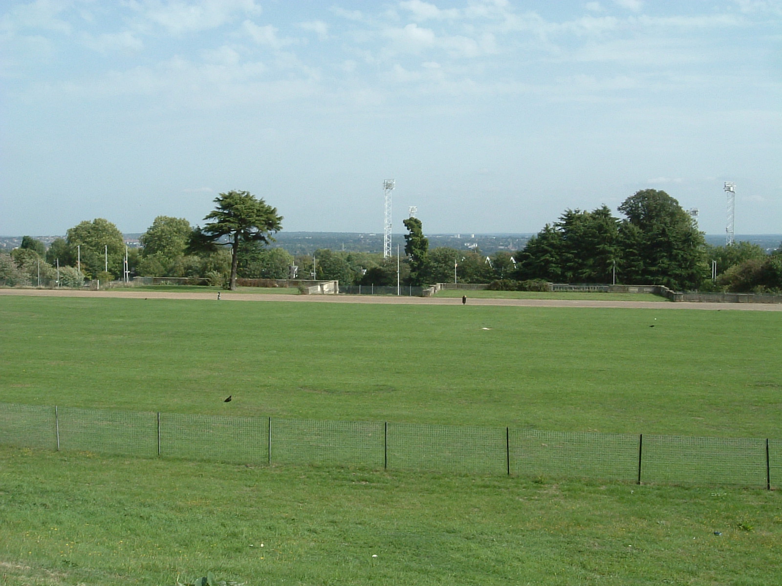 The view from Crystal Palace terrace