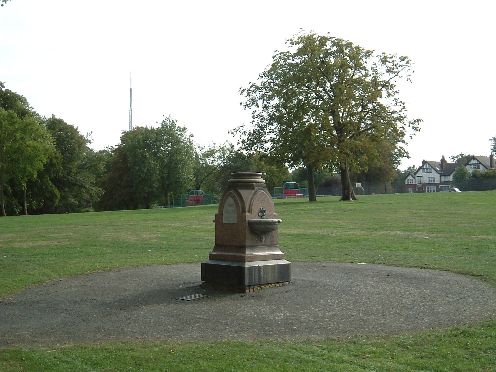 An 1891 drinking fountain in Upper Norwood Recreation Ground