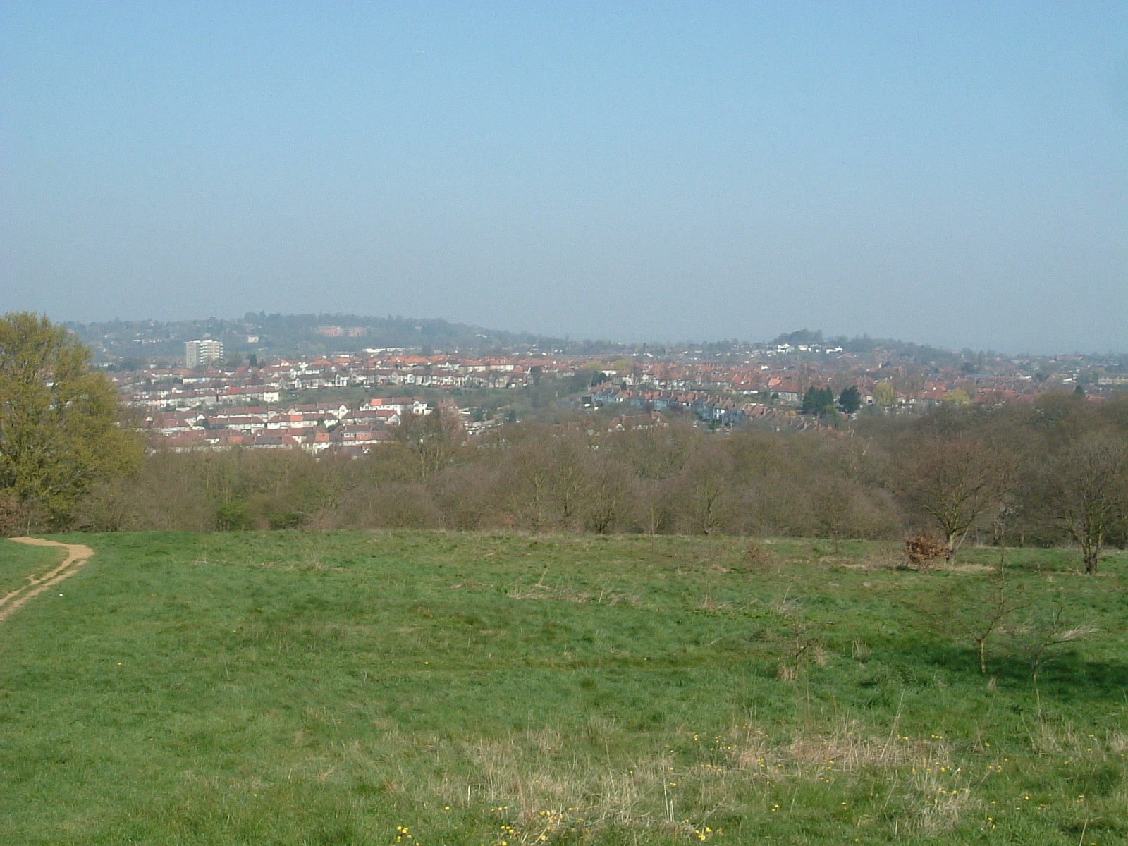 The view north from Horsenden Hill