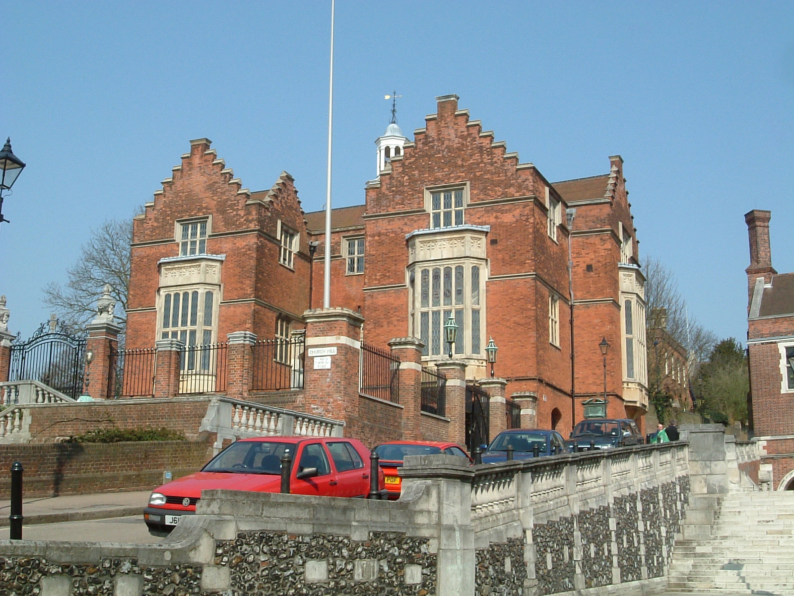The original school building, Harrow School