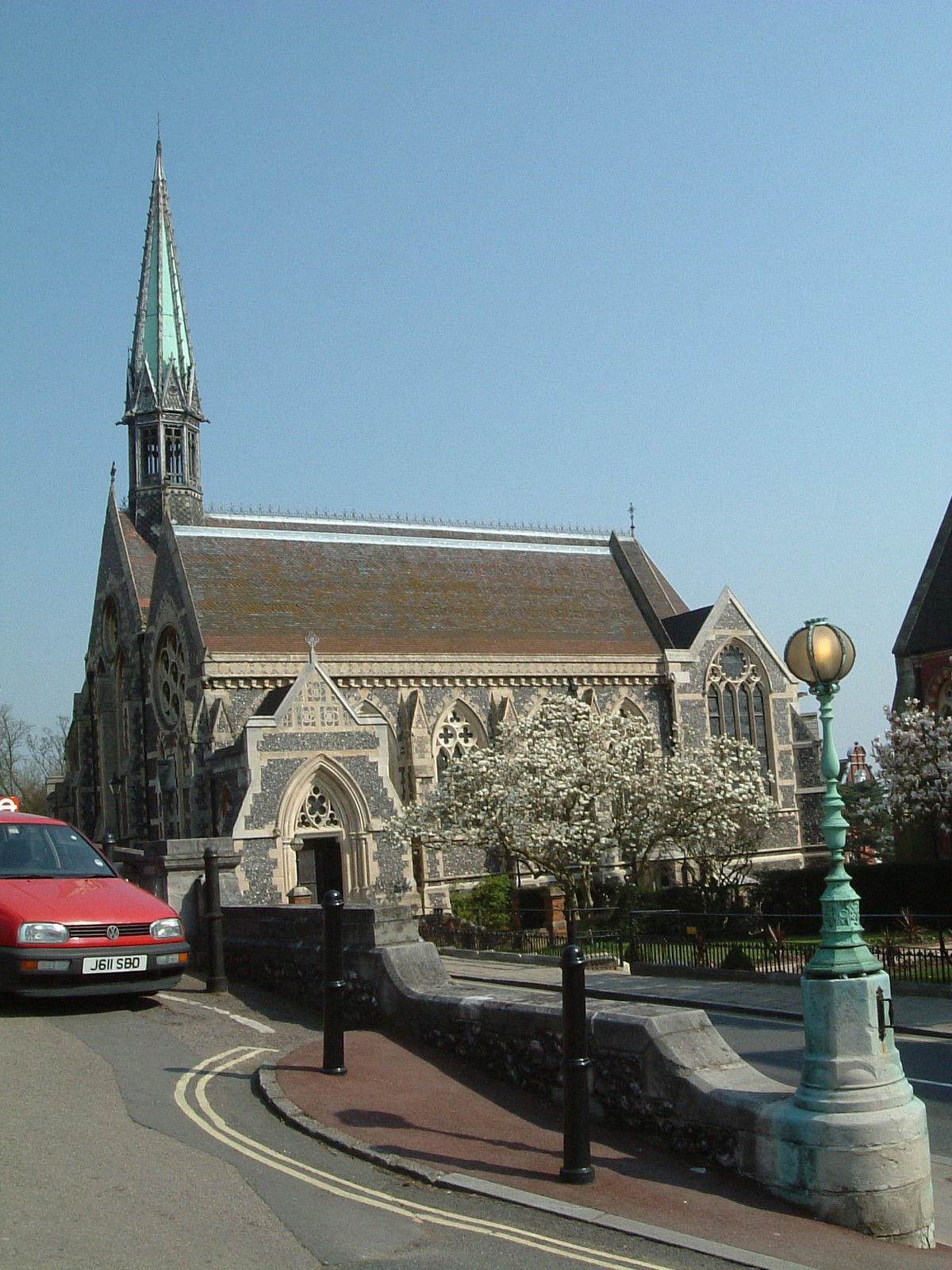 The school chapel and Vaughan Library
