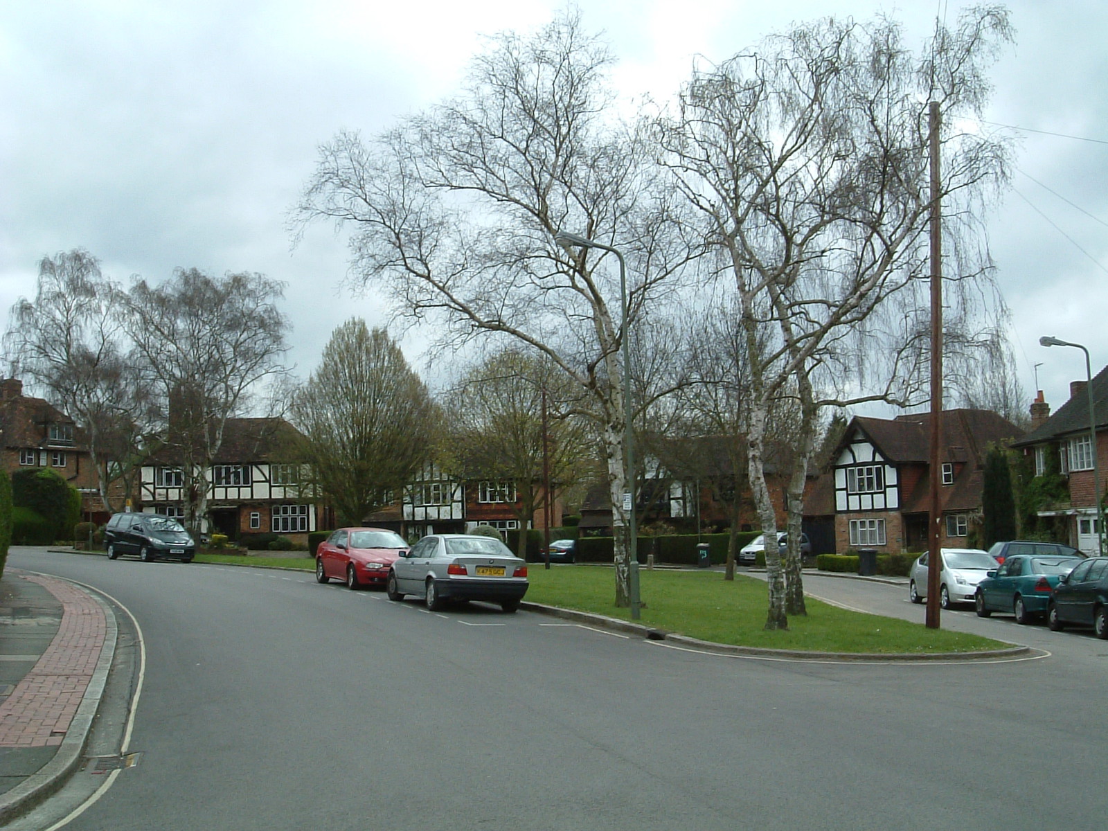 Posh houses in East Finchley
