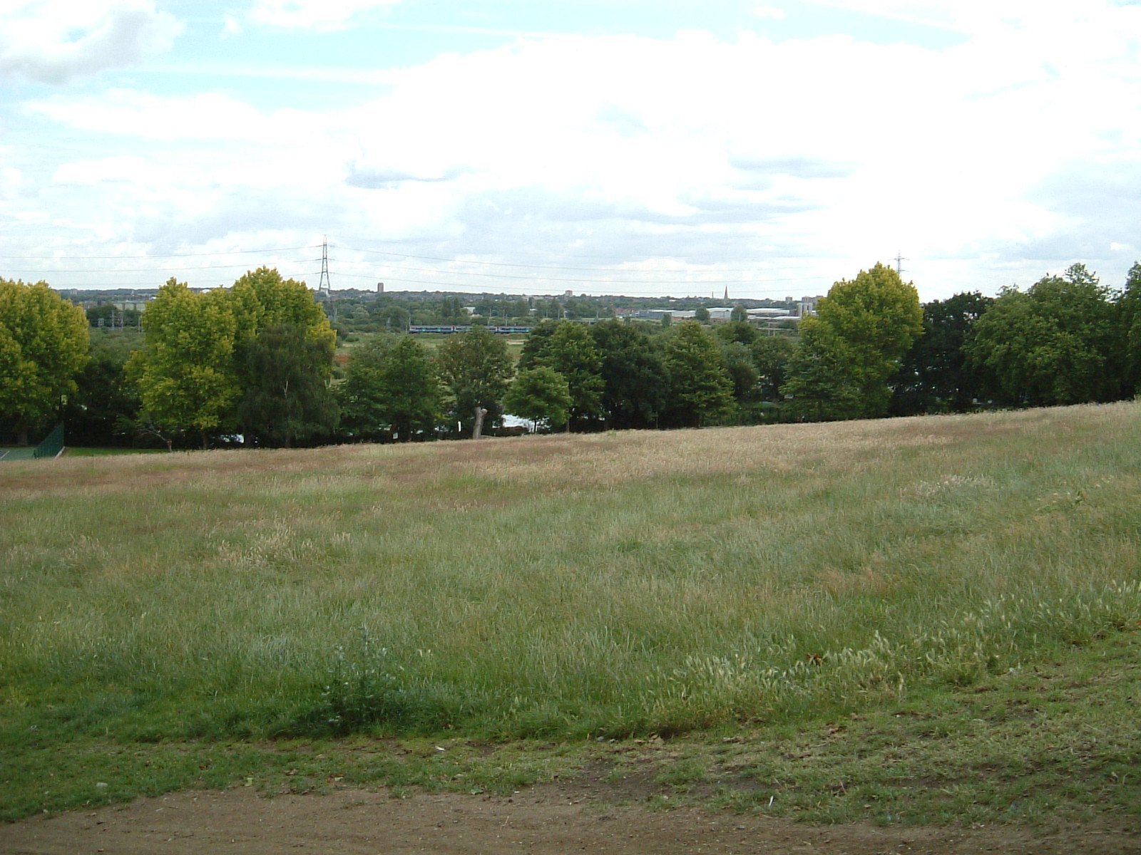 The Lea Valley from Springfield Park