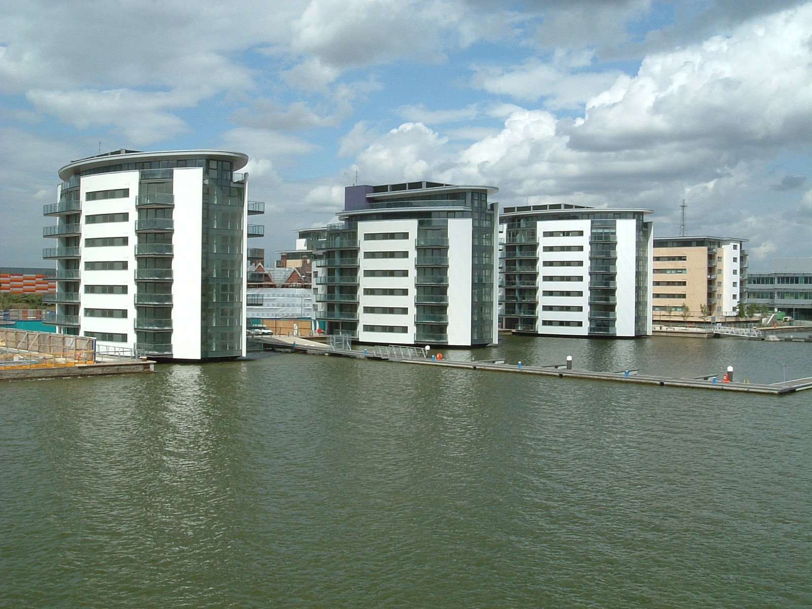 Building work dwarfs the Gallions Hotel