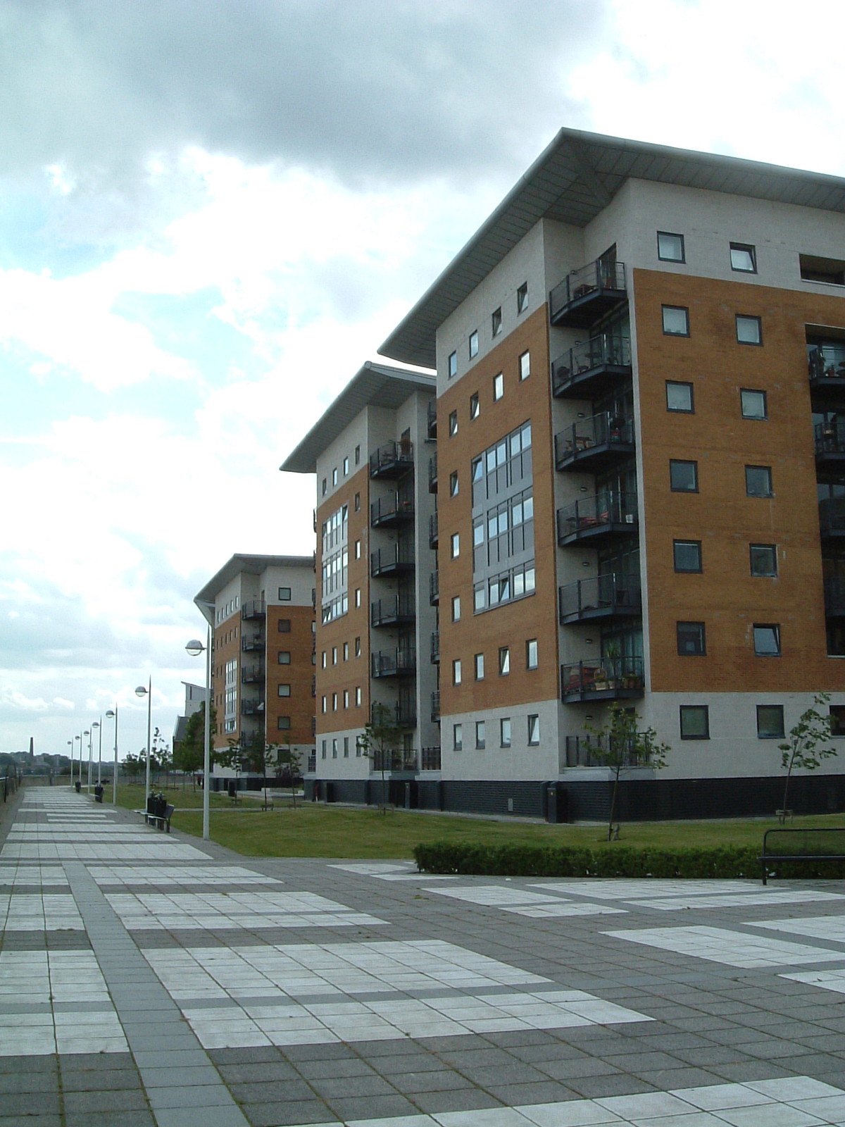 Riverside housing