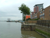The Thames near the start of the Ring