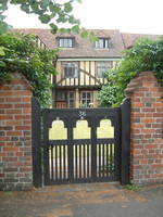 The Lord Chancellor's Lodgings by the entrance to Eltham Palace