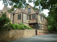 The Lord Chancellor's Lodgings by the entrance to Eltham Palace