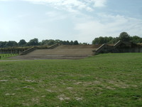 The first set of steps to the terrace that was once the Crystal Palace