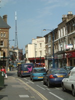 Looking along Church Road