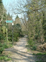 The bridleway up to Harrow-on-the-Hill