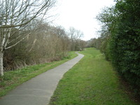 The path along Mutton Brook