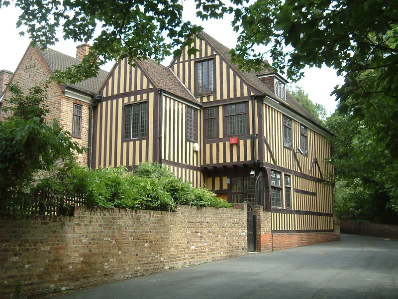The Lord Chancellor's Lodgings by the entrance to Eltham Palace