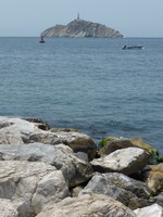 Isla El Morro is just off Santa Marta