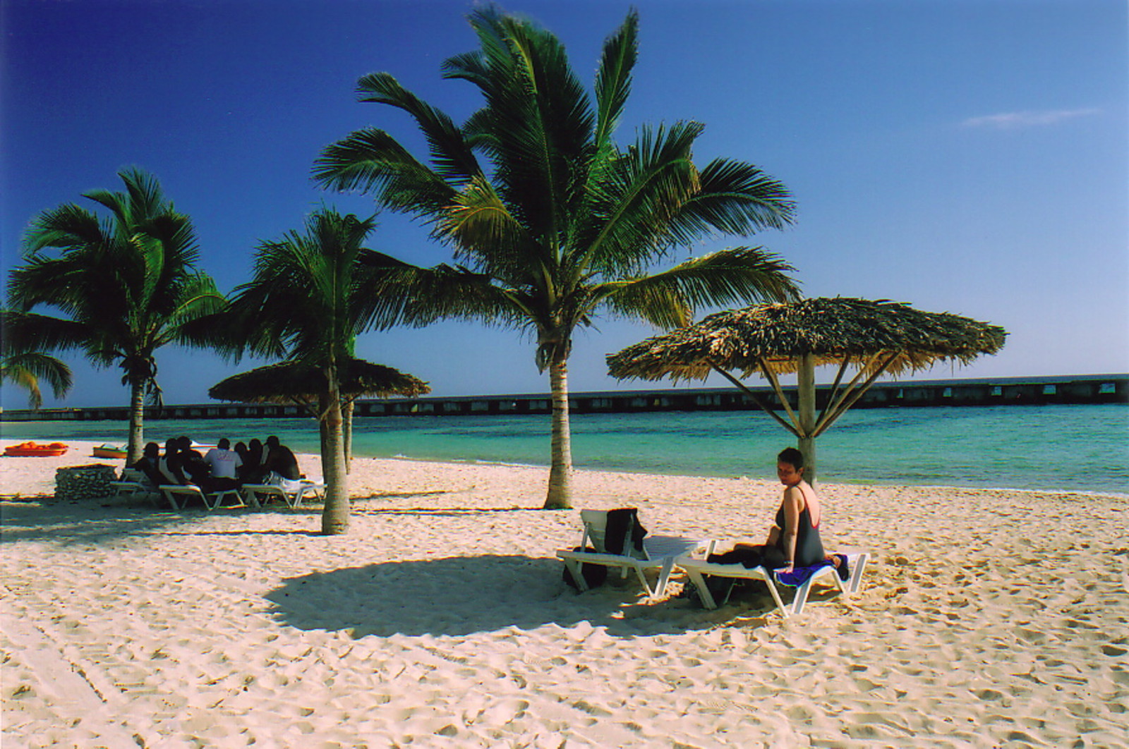 The beach at the Hotel Playa Girón