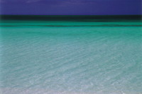 A view of the sea at Playa Perla Blancha