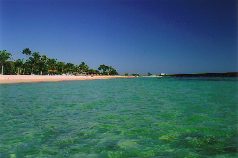 The beach at the Hotel Playa Girón