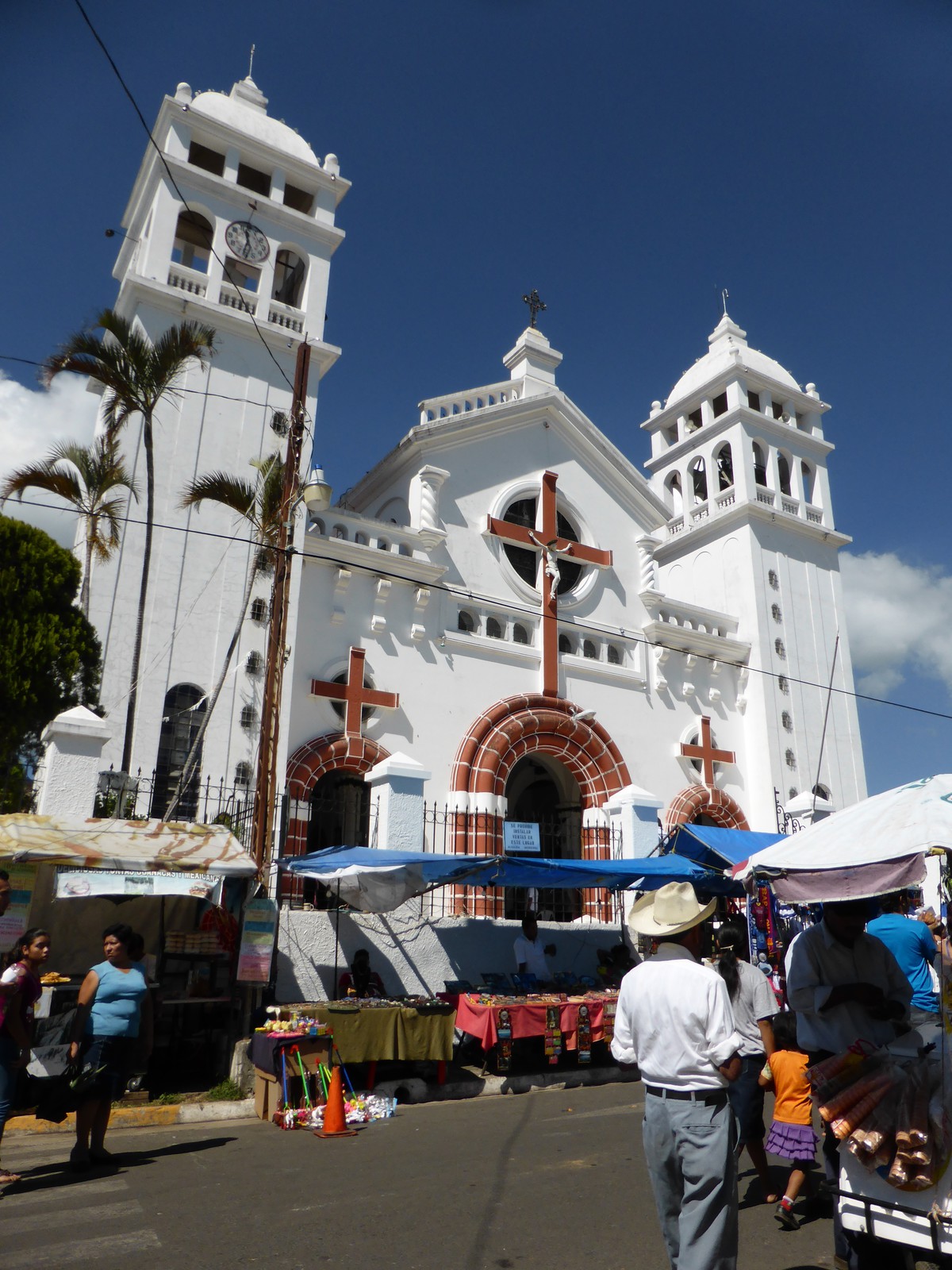 The church in Juayúa