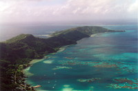 Rikitea bay from Mont Duff