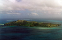 Île Akamaru from Mt Mokoto