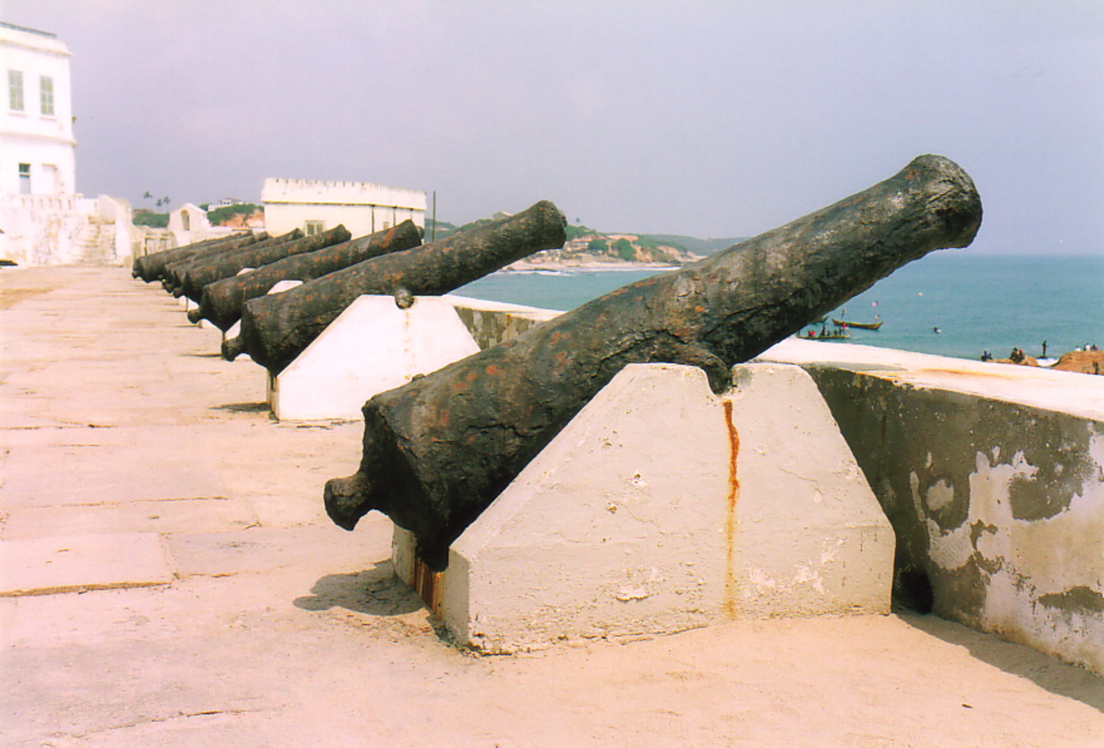 Cannons at Cape Coast Castle