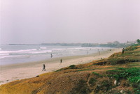 The beach at Accra