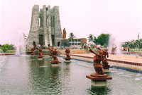 The mausoleum of President Kwame Nkrumah, Accra