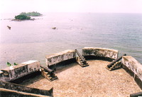 Cannons at Fort St Anthony, Axim