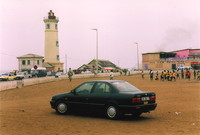 A car in James Town, Accra