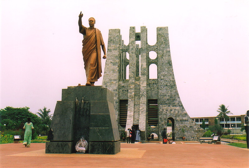 The mausoleum of President Kwame Nkrumah, Accra