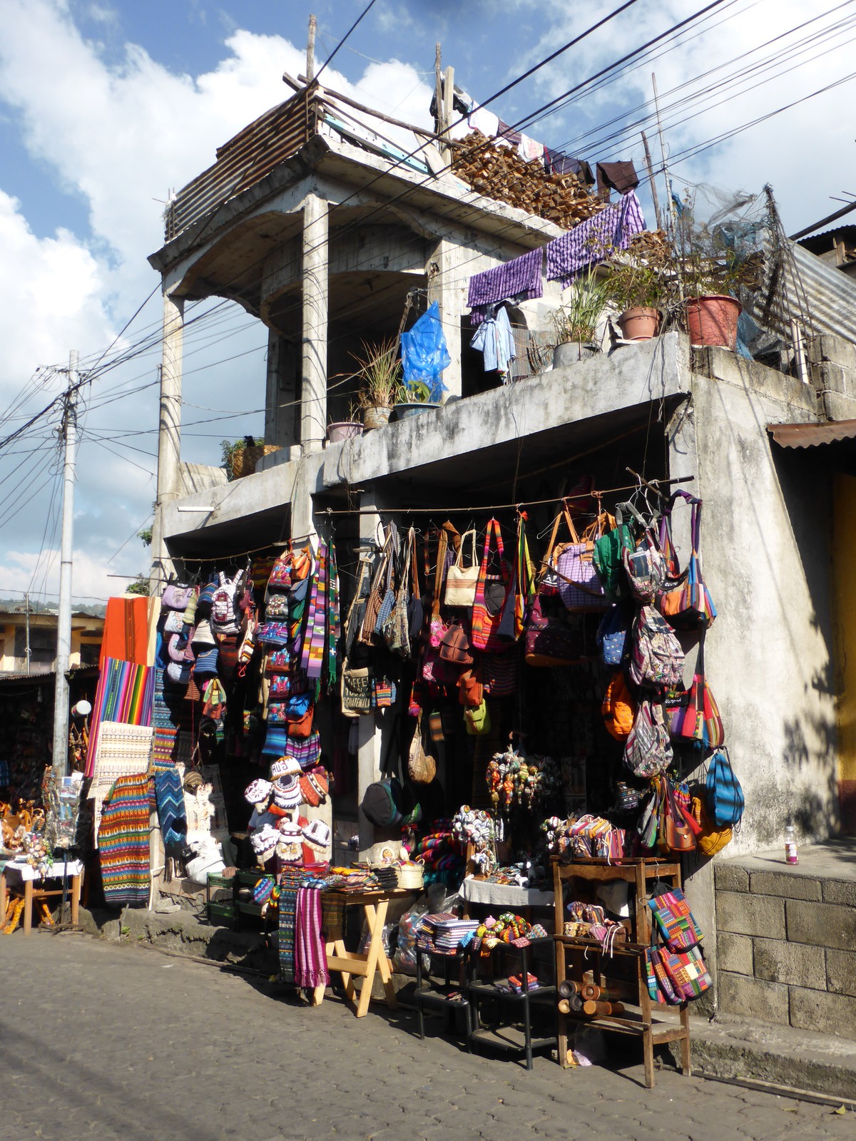 A shop in Santiago Atitlán