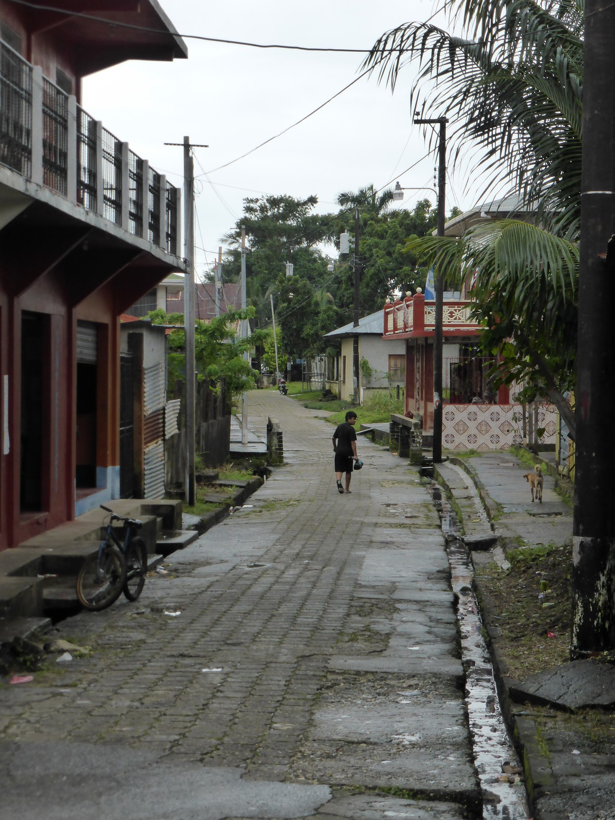 A backstreet in Lívingston