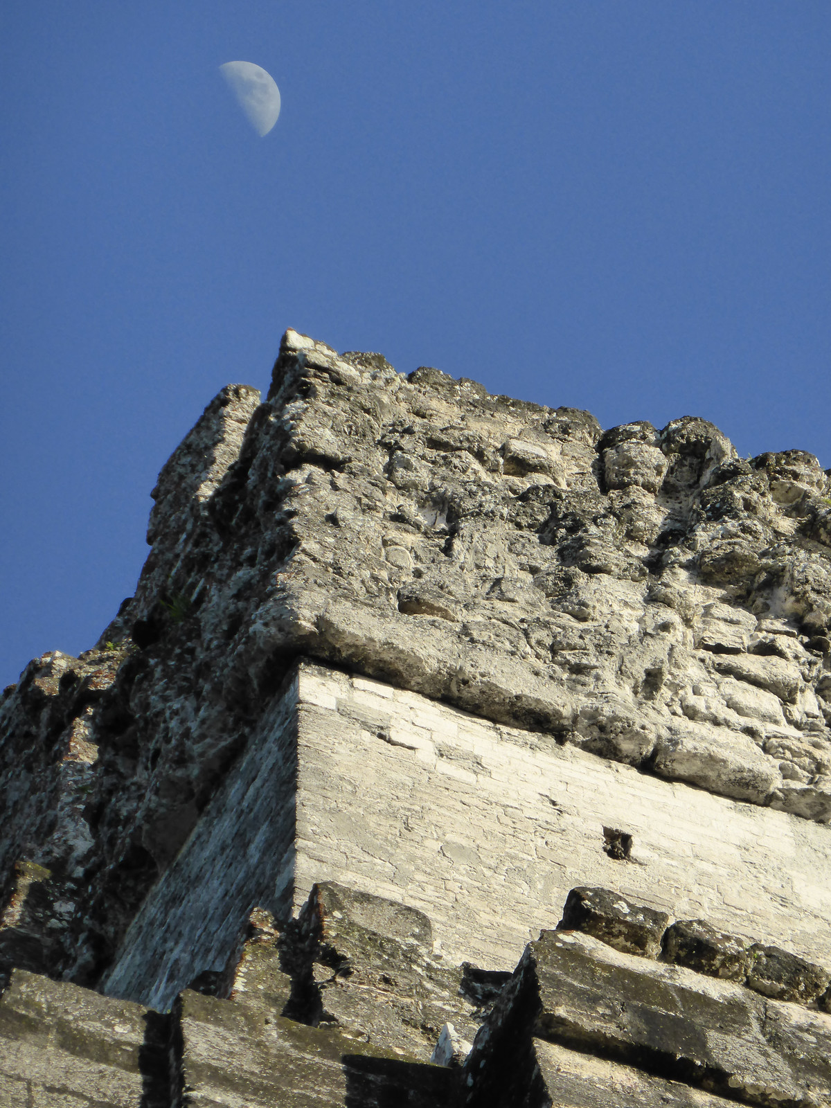 Moonrise over Temple I